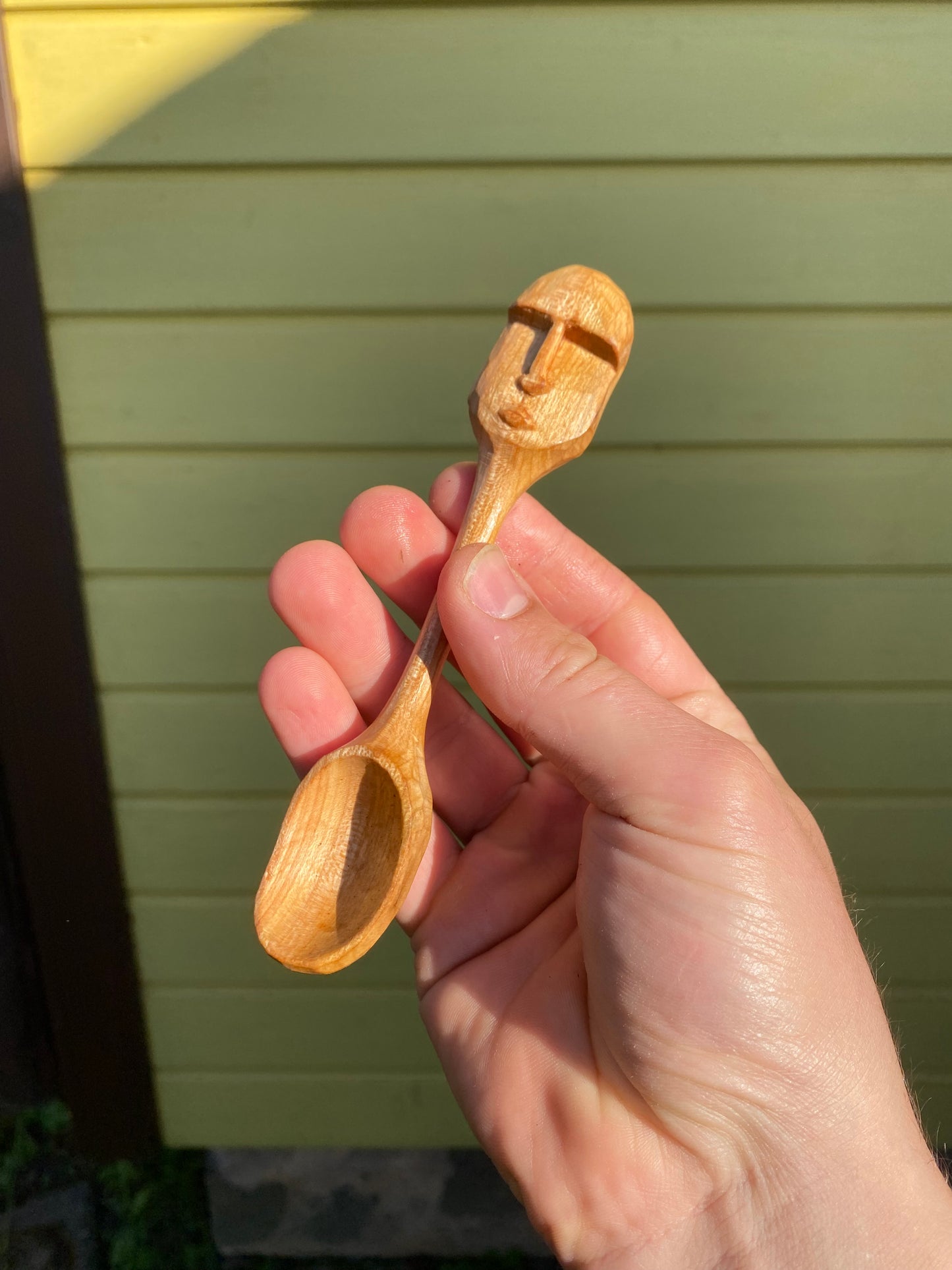 Sculpted small spoon