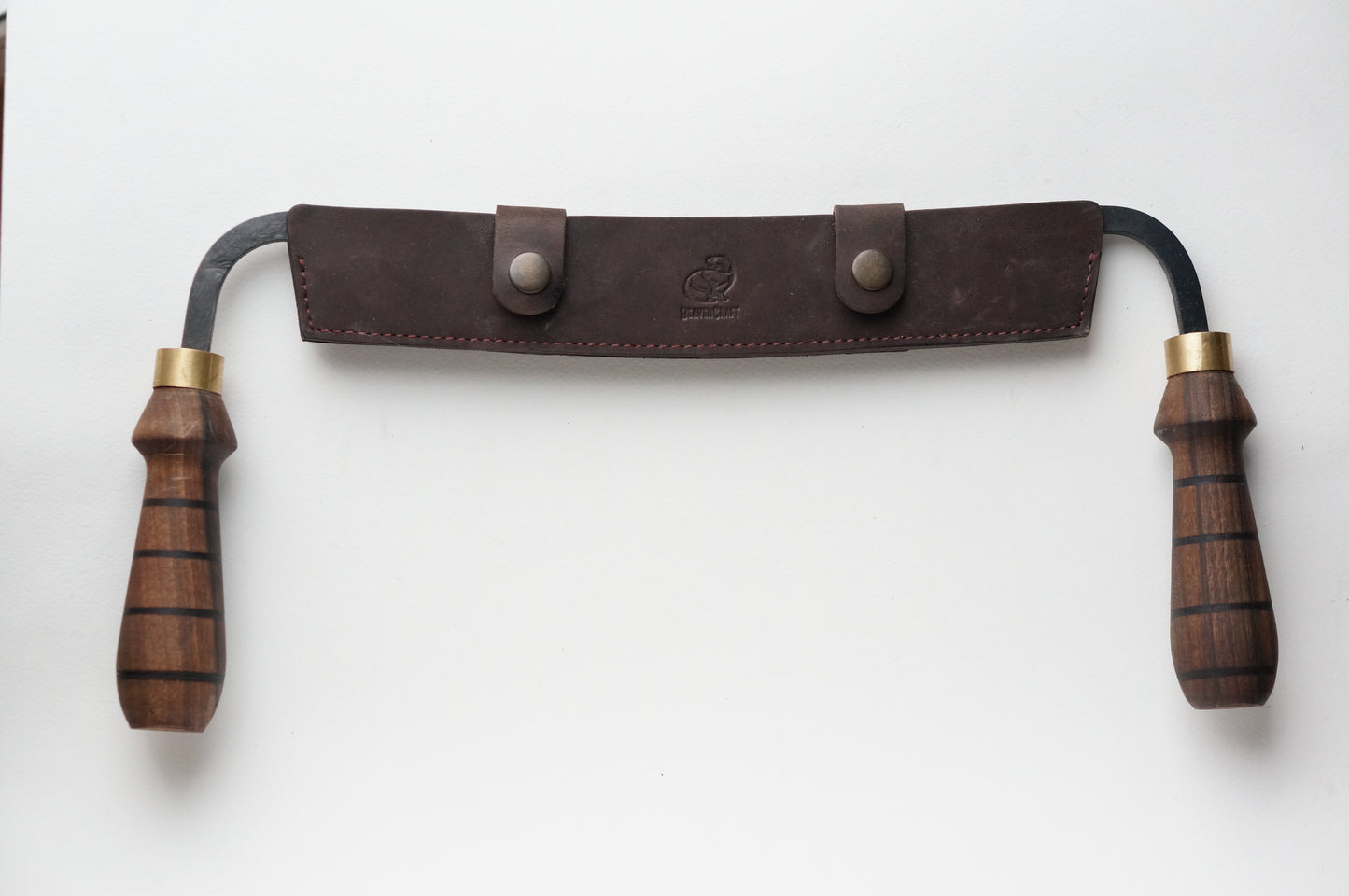 Hand-forged drawknife