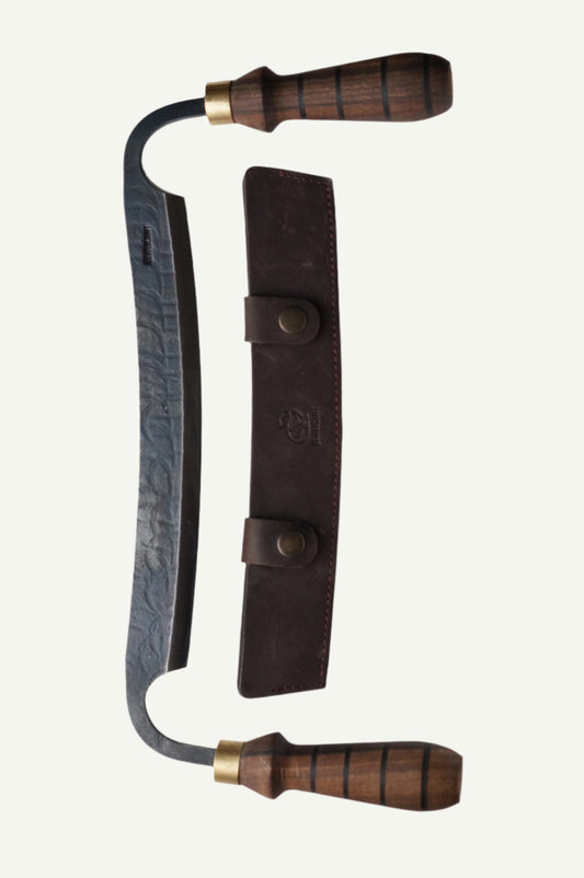 Hand-forged drawknife