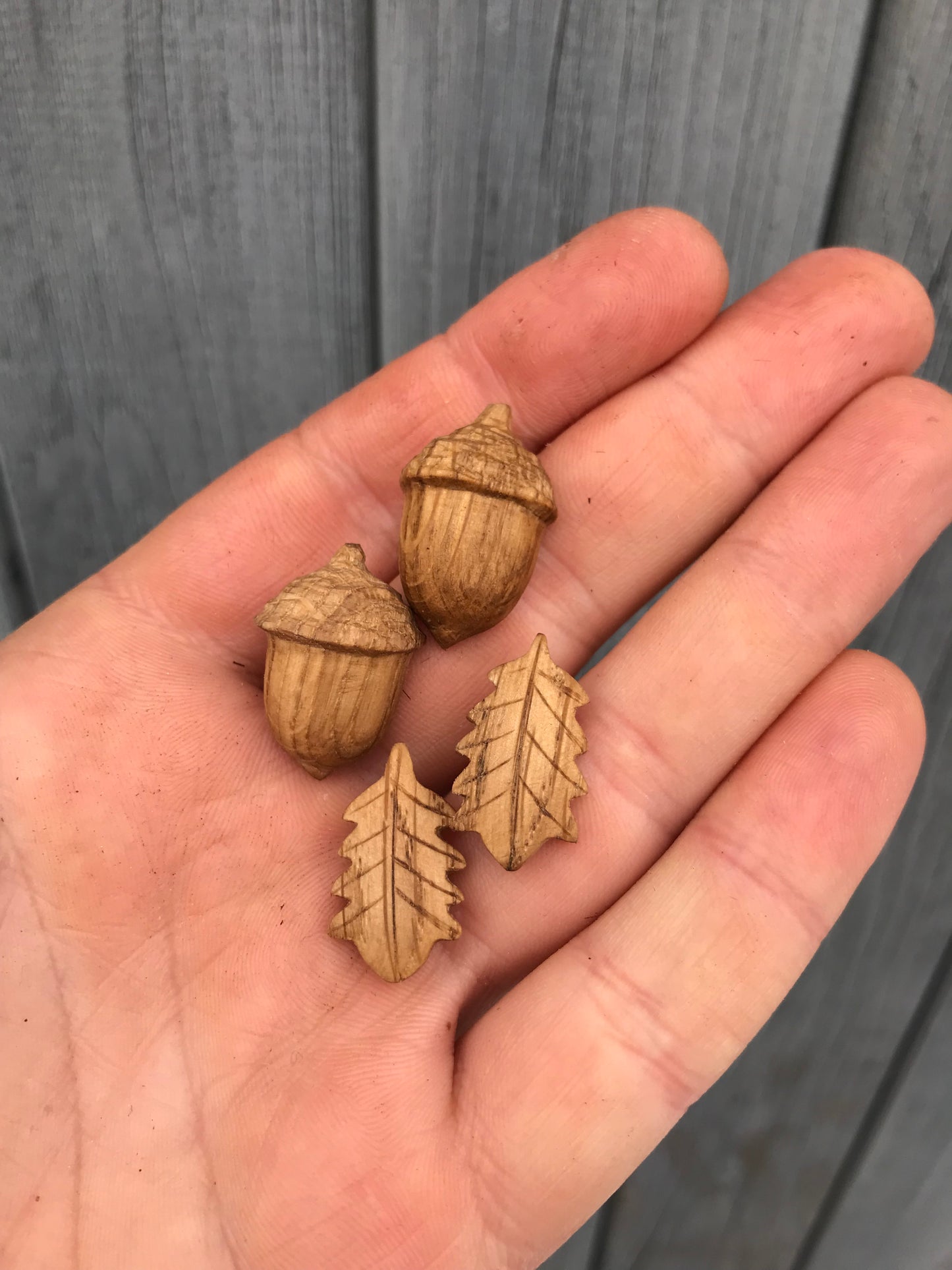 Wooden earrings TÕRU